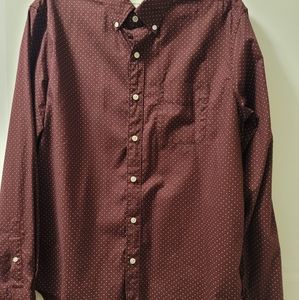 Maroon American Eagle Dress shirt